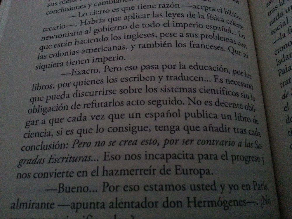 Fragmento del libro Hombres buenos de Arturo Pérez-Reverte