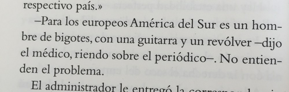 Fragmento de El coronel no tiene quien le escriba