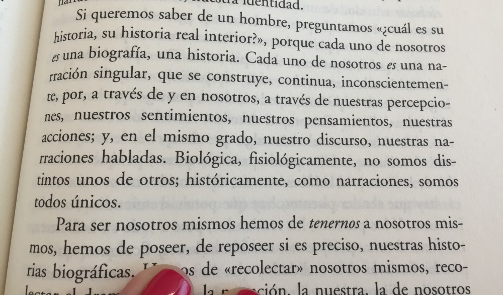 Fragmento de El hombre que confundió a su mujer con un sombrero