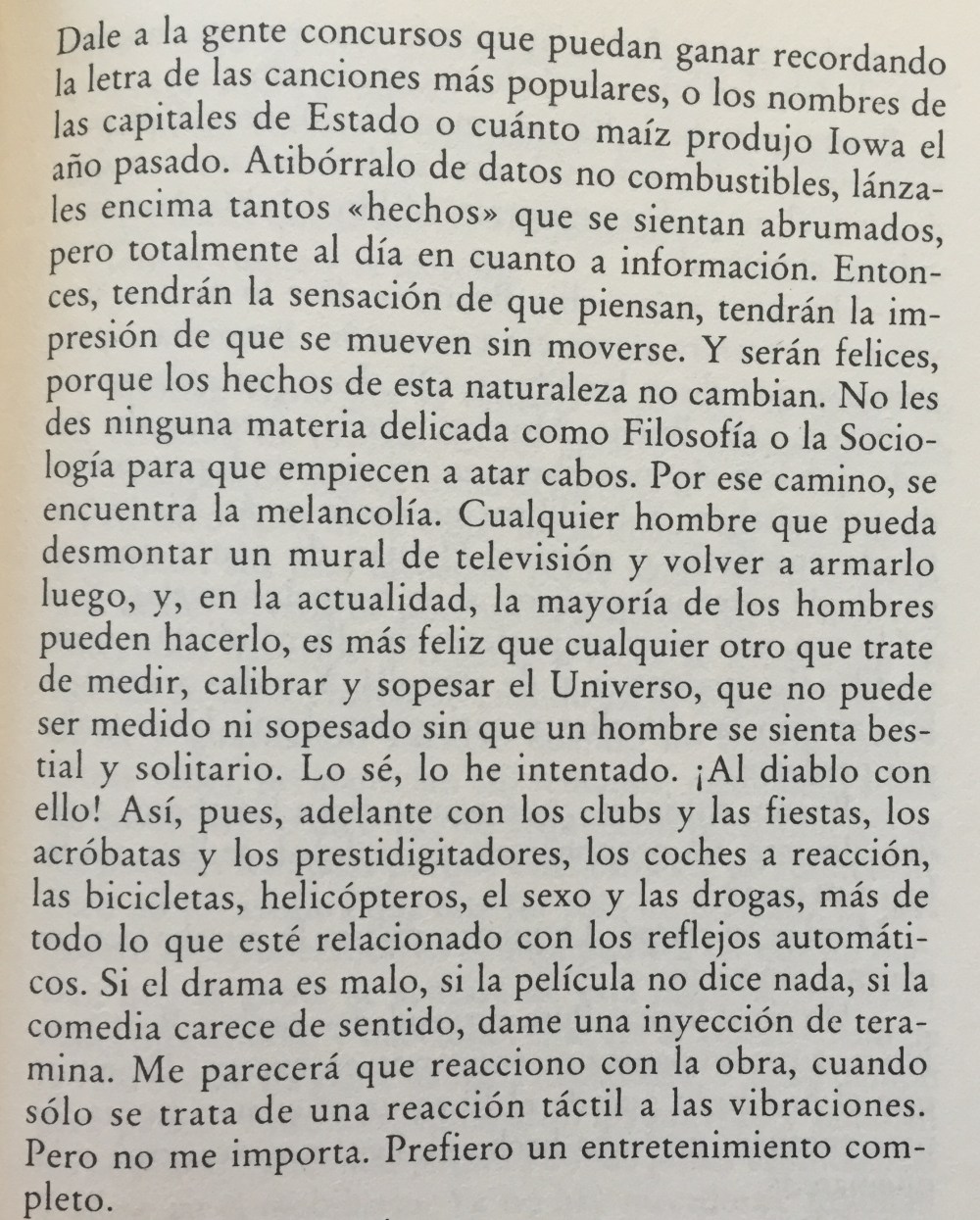 Fragmento de Fahrenheit 451