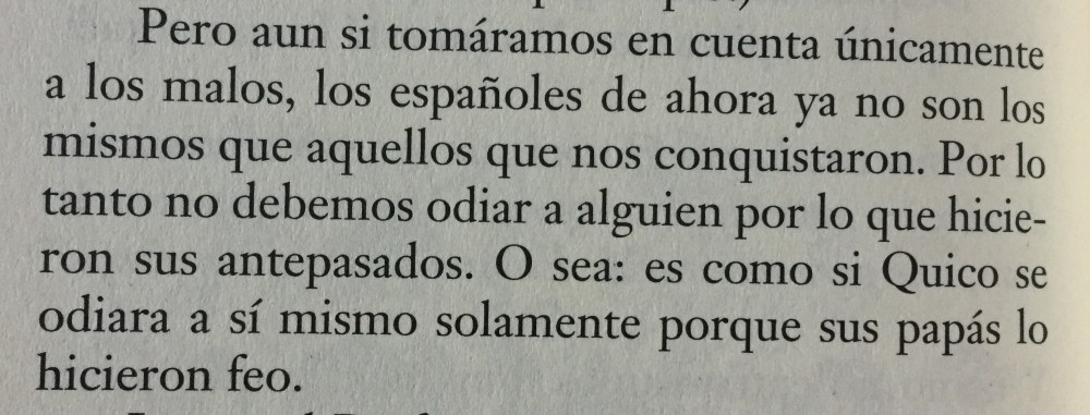 Fragmento del libro El diario del Chavo del Ocho de Roberto Gómez Bolaños