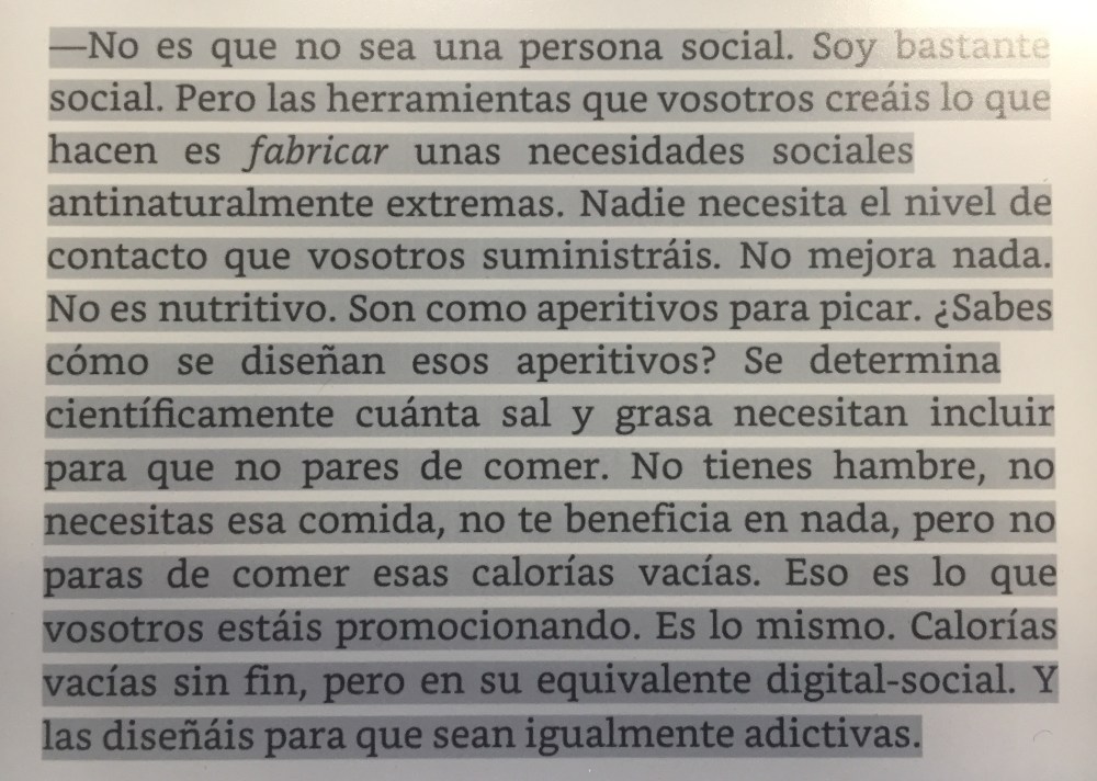 Fragmento del libro El círculo de Dave Eggers