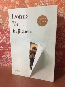 Libro El jilguero de Donna Tartt