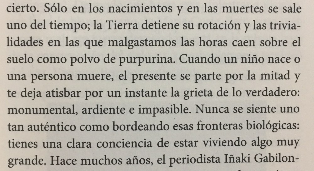 Fragmento del libro La ridícula idea de no volver a verte de Rosa Montero