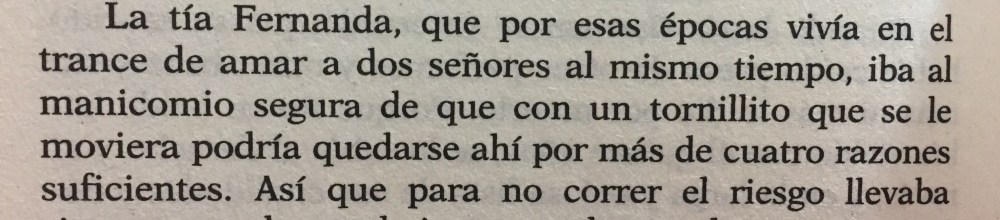 Fragmento del libro mujeres de ojos grandes de Angeles Mastretta