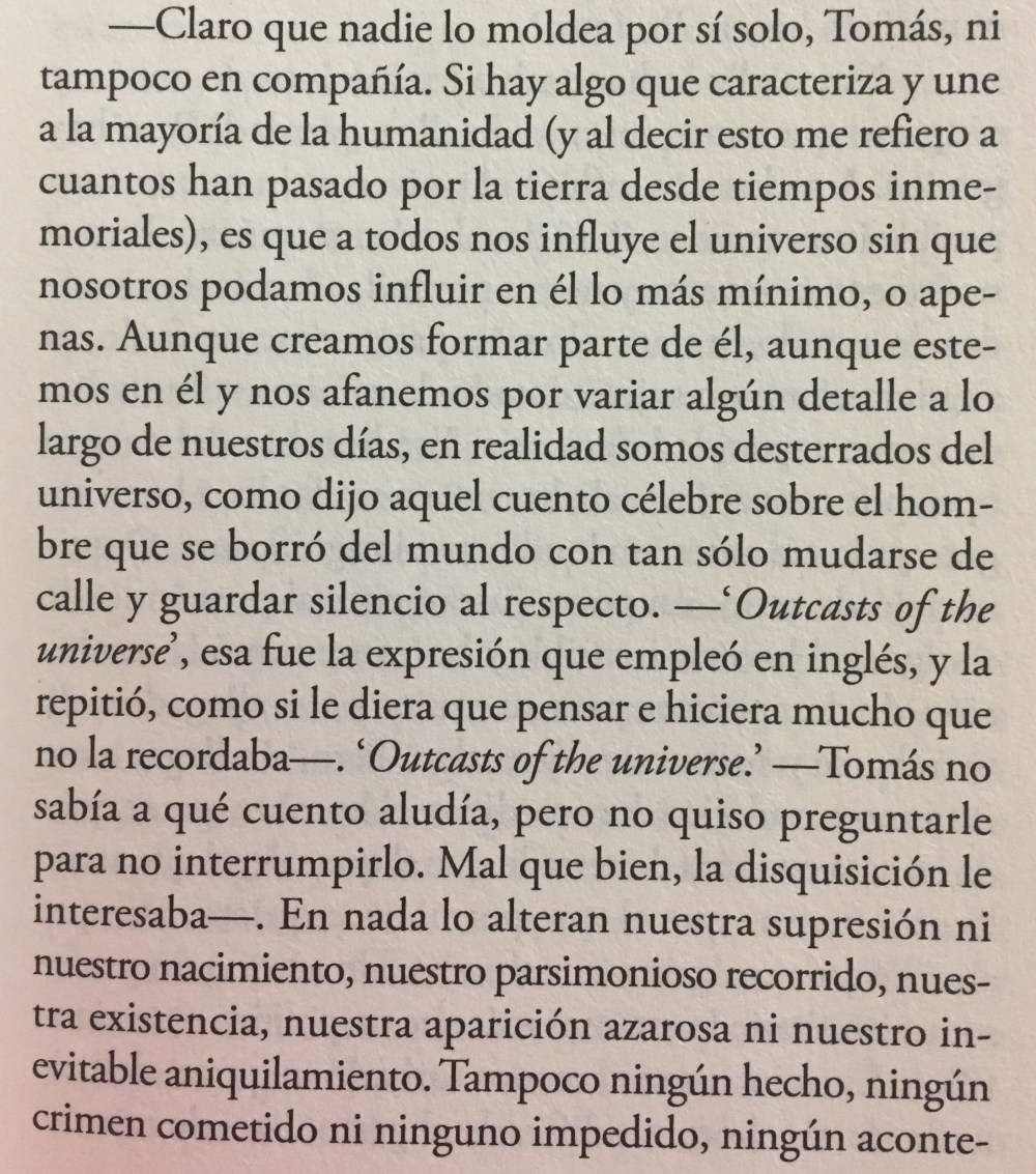 Fragmento del libro Berta Isla de Javier Marías