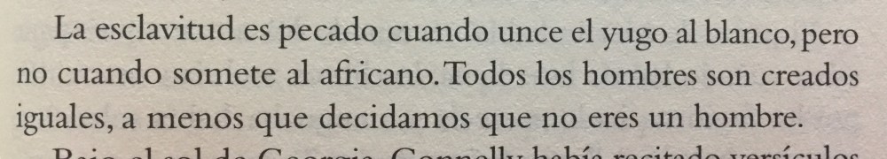 Fragmento del libro El ferrocarril subterráneo de Colson Whitehead