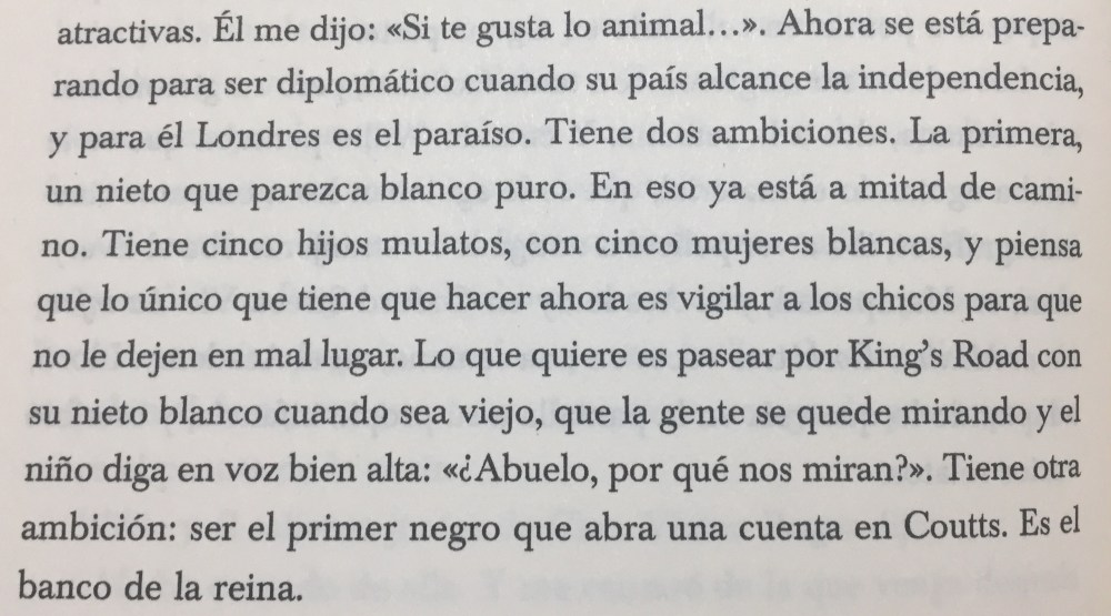 Fragmento del libro Media Vida de V.S. Naipaul