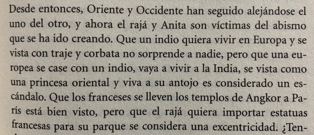 Fragmento del libro Pasión india de Javier Moro