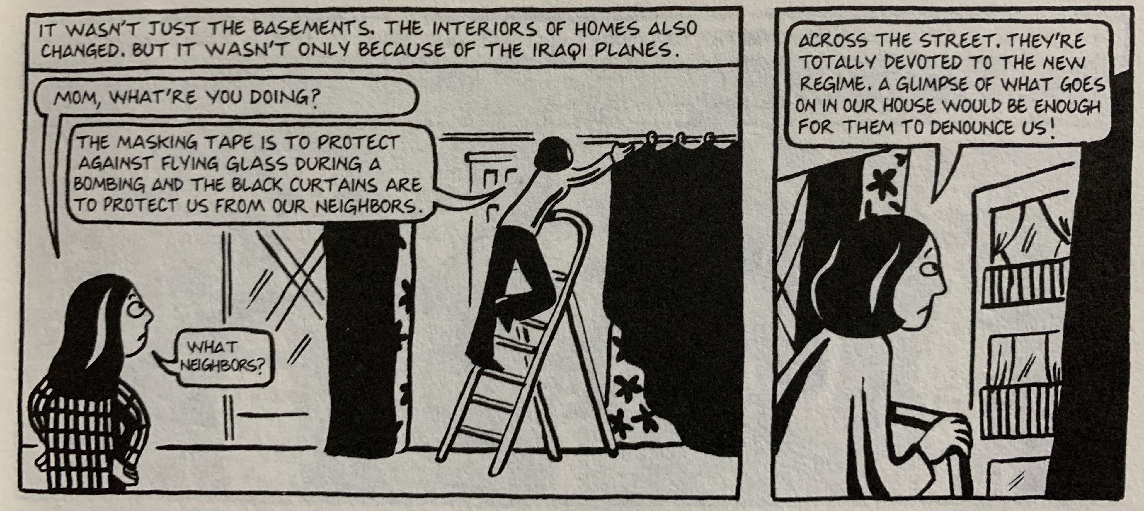 Fragmento del libro The complete Persepolis de Marjane Satrapi