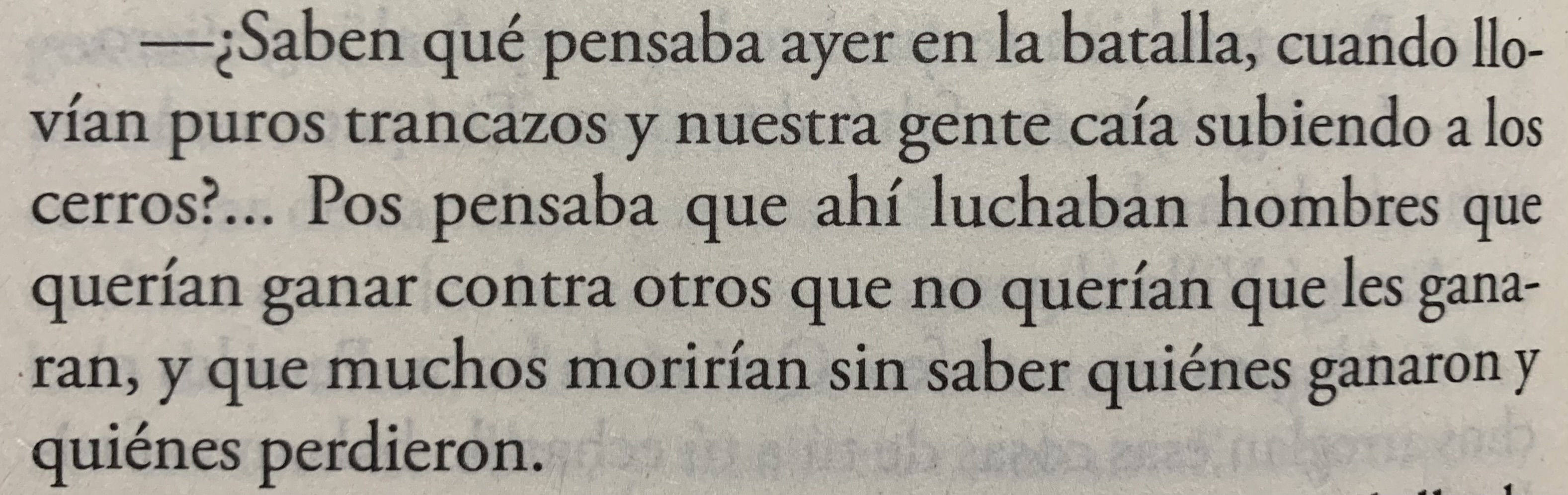 Fragmento del libro Revolución de Arturo Pérez-Reverte
